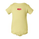 BY1812 Infant Short Sleeve Rib Bodysuit