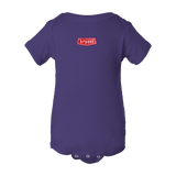 BY1812 Infant Short Sleeve Rib Bodysuit