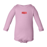 BY1811 Infant Long Sleeve Baby Rib Bodysuit