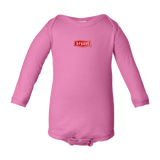 BY1811 Infant Long Sleeve Baby Rib Bodysuit