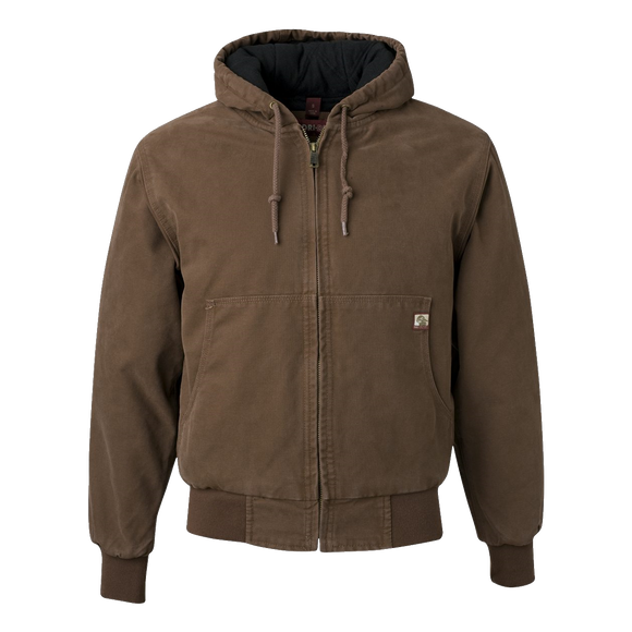 B1534M Mens Canvas Hooded Jacket