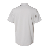 B2081 Mens Heathered Colorblock 3 Stripe Polo