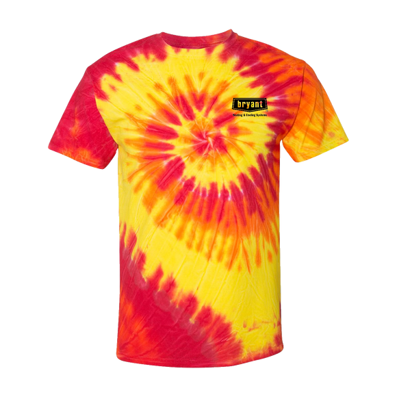 B1966 Tie-Dye Spiral T-shirt