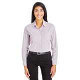 B1980 Ladies CrownLux Performance Micro Windowpane Shirt