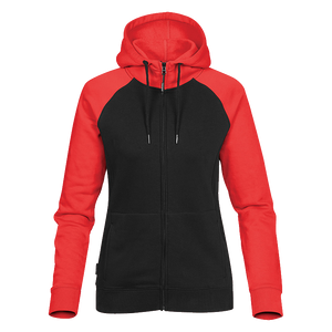 B1873W Ladies Omega Two-Tone Zip Hoodie