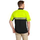 B2065 Mens Lightweight Snag-Proof Enhanced Visibility Polo