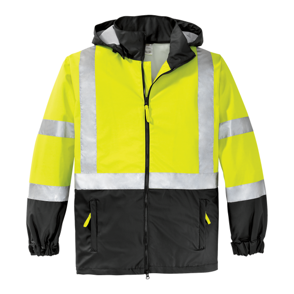 B1988 ANSI 107 Class 3 Safety Windbreaker