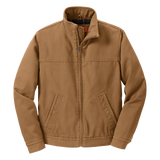 B1549 Mens Washed Duck Cloth Flannel Lined Work Jacket Bryant Logo Store