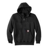 B1960 Mens Paxton Heavyweight Hooded Zip Mock Sweatshirt