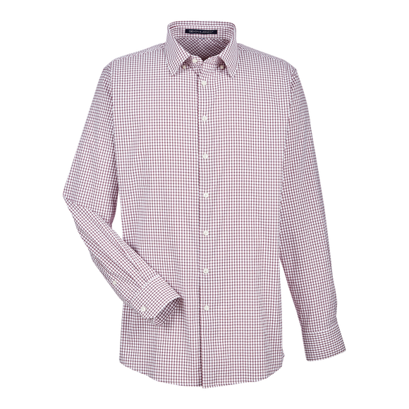 B1979 Mens CrownLux Performance Micro Windowpane Shirt