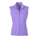 B1794W Ladies Newbury Melange Fleece Vest