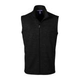 B1794M Mens Newbury Melange Fleece Vest
