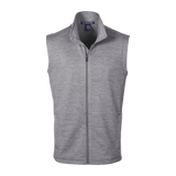 B1794M Mens Newbury Melange Fleece Vest