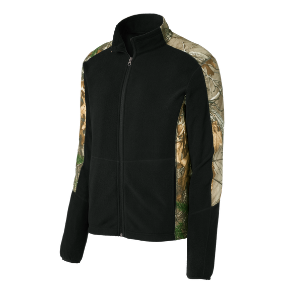 B1732M Mens Camouflage Microfleece Jacket