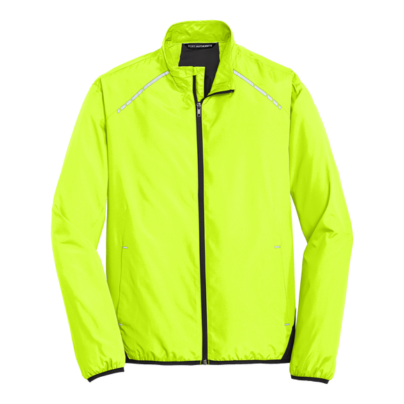 B1749M Mens Zephyr Reflective Hit Full Zip Jacket