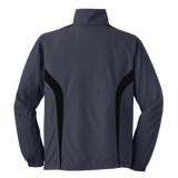B1403M Mens Colorblock Raglan Jacket