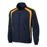 B1403M Mens Colorblock Raglan Jacket