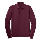 B1308MLS Mens Silk Touch Long Sleeve Polo