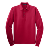 B1308MLS Mens Silk Touch Long Sleeve Polo