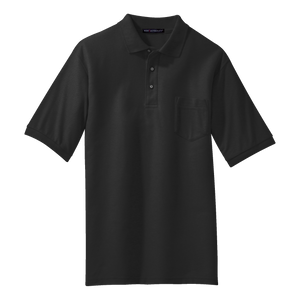 B1308MPT Mens Tall Silk Touch Pocket Polo