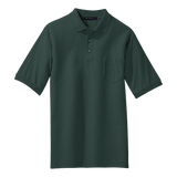 B1308MPT Mens Tall Silk Touch Pocket Polo