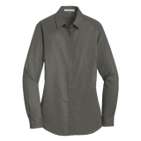 B1741W Ladies SuperPro Long Sleeve Twill Shirt