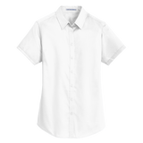 B1743W Ladies SuperPro Short Sleeve Twill Shirt