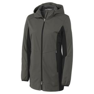 B1733W Ladies Active Hooded Soft Shell Jacket