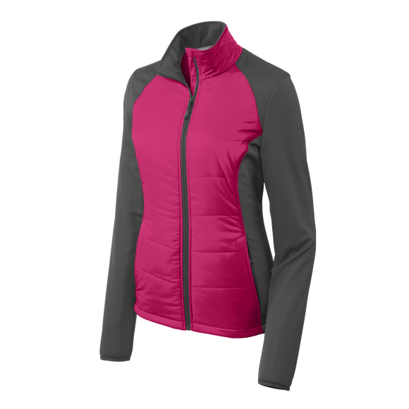 B1737W Ladies Hybrid Soft Shell Jacket