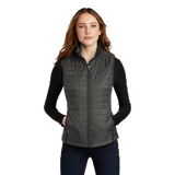 B2051W Ladies Packable Puffy Vest