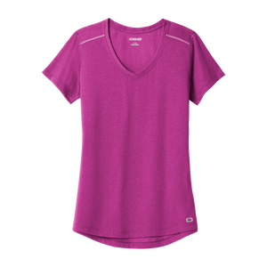 B1970W Ladies Peak V-Neck Tee