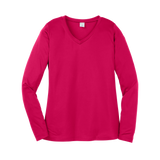 B2231W Ladies Long Sleeve Competitor V-Neck Tee