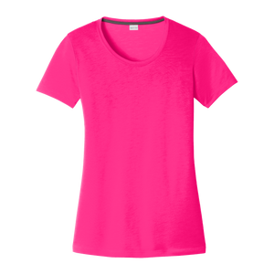 B2236W Ladies Competitor Cotton Touch Scoop Neck Tee