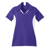 B1423W Ladies Side Blocked Micropique Sport-wick Polo