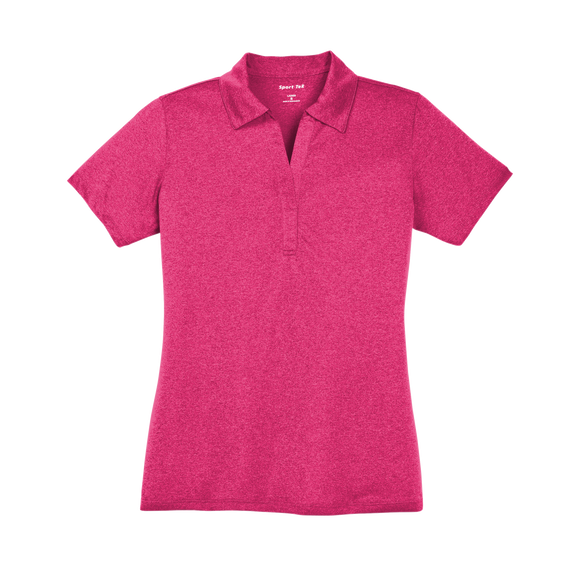 B2239W Ladies Heather Contender Polo