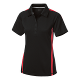 B1424W Ladies Micro-Mesh Colorblock Polo