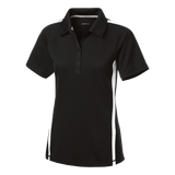 B1424W Ladies Micro-Mesh Colorblock Polo