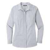 B2011W Ladies Pincheck Easy Care Shirt