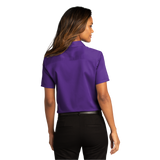 B2118W Ladies Short Sleeve SuperPro React Twill Shirt