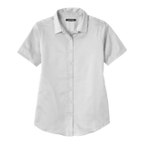 B2118W Ladies Short Sleeve SuperPro React Twill Shirt