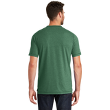 B1871 Sueded Cotton Blend Crew Tee