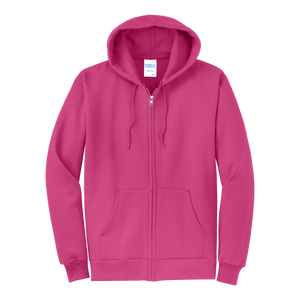 B2354 Core Fleece Full-Zip Hooded Sweatshirt