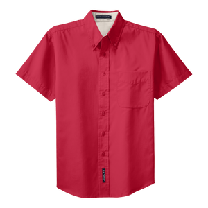 B1302MST Mens Easy Care Tall Short Sleeve Shirt