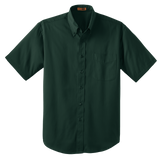 B1320MSS Mens CornerStone SuperPro Short Sleeve Twill Shirt