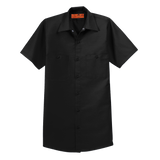 B1746MT Mens Long Size, Short Sleeve Industrial Work Shirt