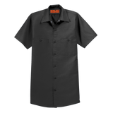 B1746MT Mens Long Size, Short Sleeve Industrial Work Shirt