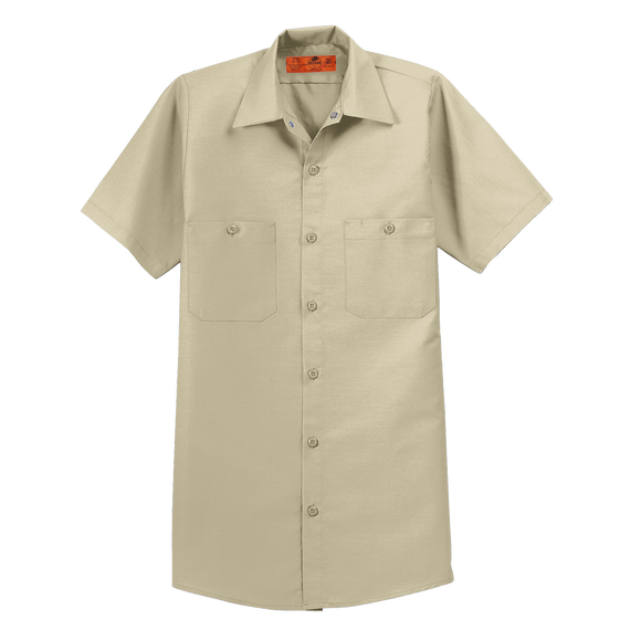 B1746MT Mens Long Size, Short Sleeve Industrial Work Shirt