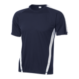 B1507M Mens Colorblock Competitor Tee