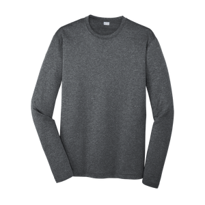 B2241 Mens Long Sleeve Heather Contender Tee