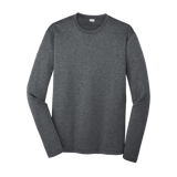 B2241 Mens Long Sleeve Heather Contender Tee